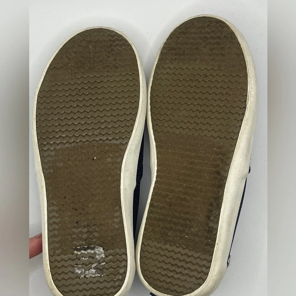 Active Seller!  Kid’s Sperry Unisex Washable Navy Canvas Sneakers 11M - Picture 10 of 11